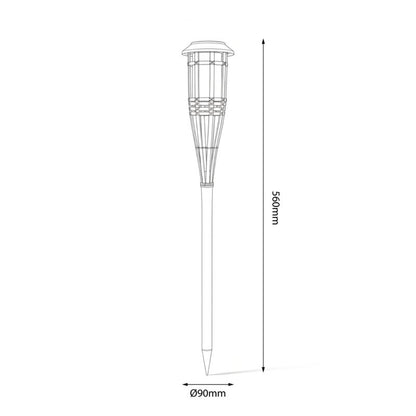 Solelampe Milagro Rambo 1800 W IP44
