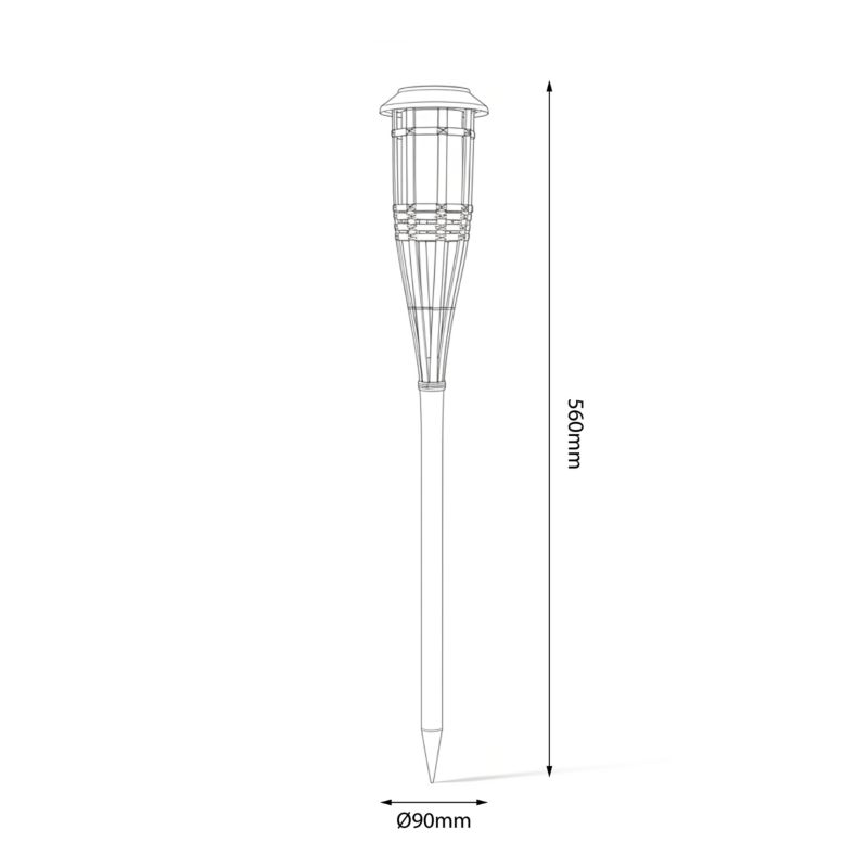 Sollampe Milagro Rambo 1800 W IP44
