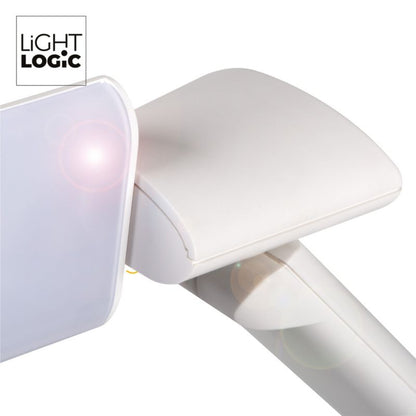 LED bordlampe LightLogic LL DESK LAMP LED 01 W 66081 hvid 1 stk.