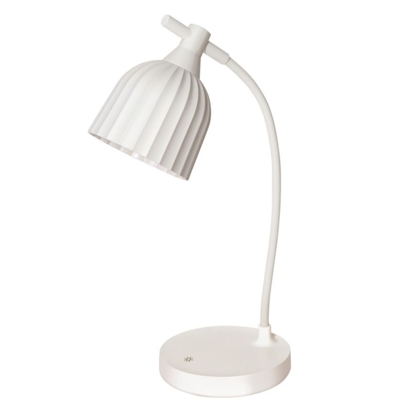 LED bordlampe LightLogic LL NICA DIM CCT W 66369 til børn hvid nat USB 1 stk.