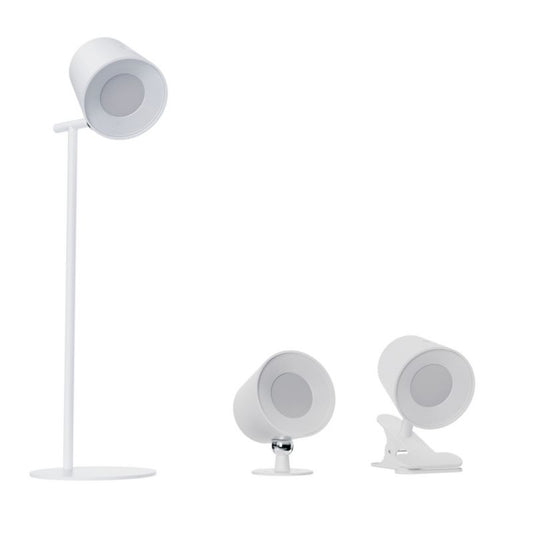 LED bordlampe LightLogic LL USUL 3in1DIM+CCT-W 66390 med justering 3000/4000/6500 K hvid væglampe med clips USB 1 stk.