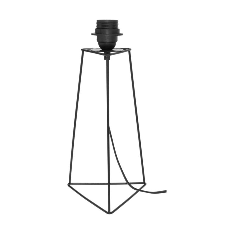 SPOT Light bordlampe 1xE27 25W klassisk sort med hvid stofskærm, polsk producent, 1 stk.