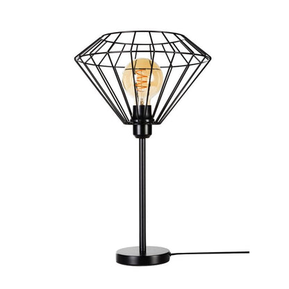 SPOT Light bordlampe 1xE27 maks. 25W elegant sort i klassisk stil, polsk producent, 1 stk.
