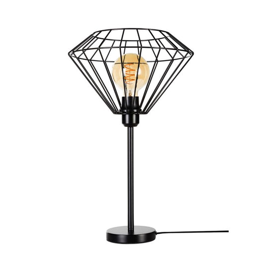 SPOT Light bordlampe 1xE27 maks. 25W elegant sort i klassisk stil, polsk producent, 1 stk.