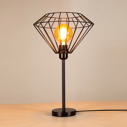 SPOT Light bordlampe 1xE27 maks. 25W elegant sort i klassisk stil, polsk producent, 1 stk.