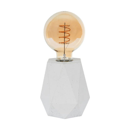 SPOT Light bordlampe 1xE27 maks. 25W elegant hvid beton, polsk producent, 1 stk.