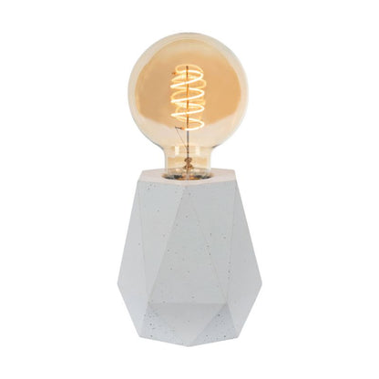 SPOT Light bordlampe 1xE27 maks. 25W elegant hvid beton, polsk producent, 1 stk.