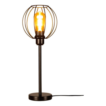 SPOT Light bordlampe 1xE27 maks. 25W klassisk komposition i elegant sort, polsk producent, 1 stk.