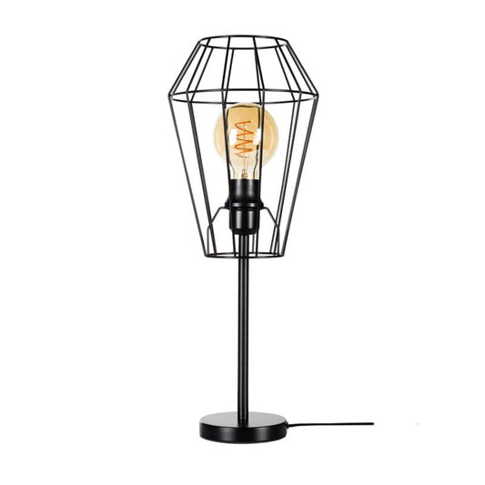 SPOT Light bordlampe 1xE27 maks. 25W i subtil mat-sort finish, moderne design, polsk producent, 1 stk.