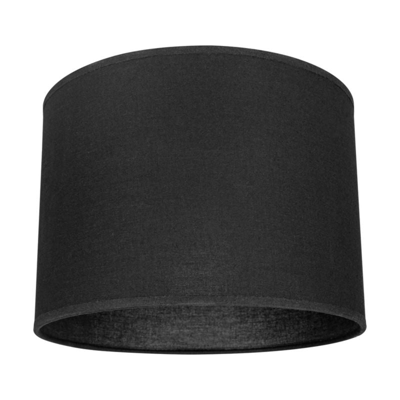 SPOT Light bordlampe 1xE27 maks. 40W klassisk sort med sort stofskærm, polsk producent, 1 stk.