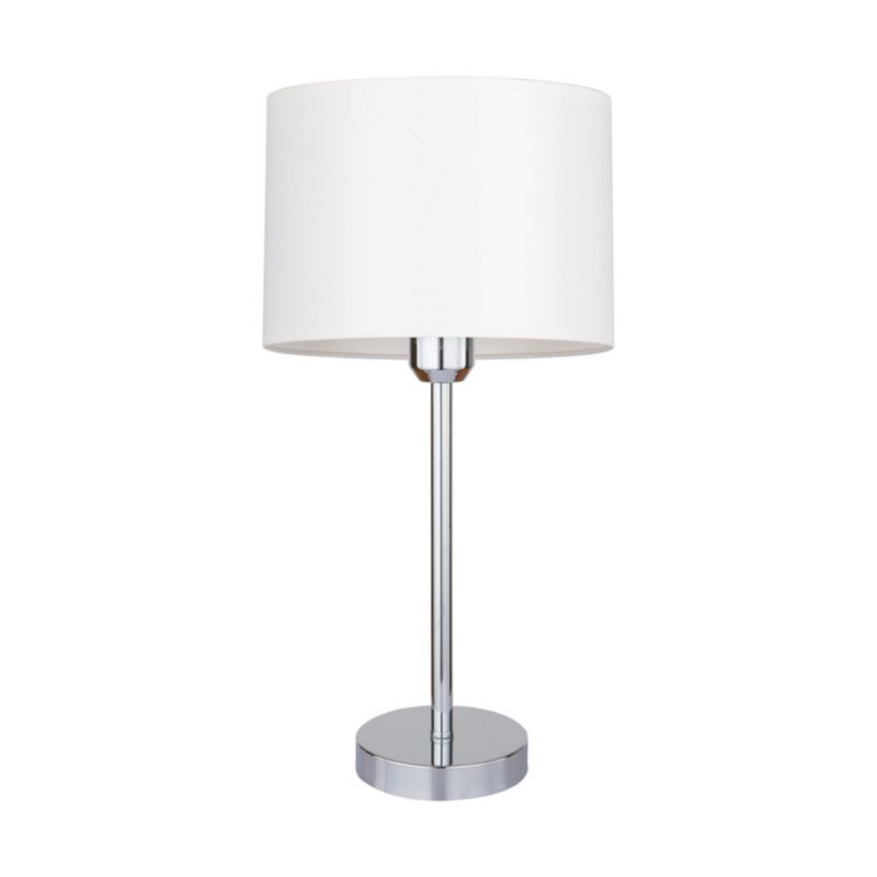 SPOT Light bordlampe 1xE27 maks. 40W klassisk kombination af krom og hvid, polsk producent, 1 stk.