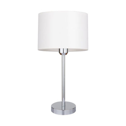 SPOT Light bordlampe 1xE27 maks. 40W klassisk kombination af krom og hvid, polsk producent, 1 stk.