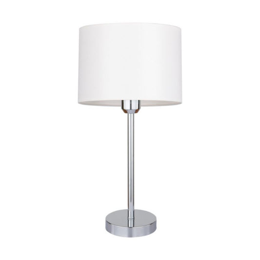 SPOT Light bordlampe 1xE27 maks. 40W klassisk kombination af krom og hvid, polsk producent, 1 stk.