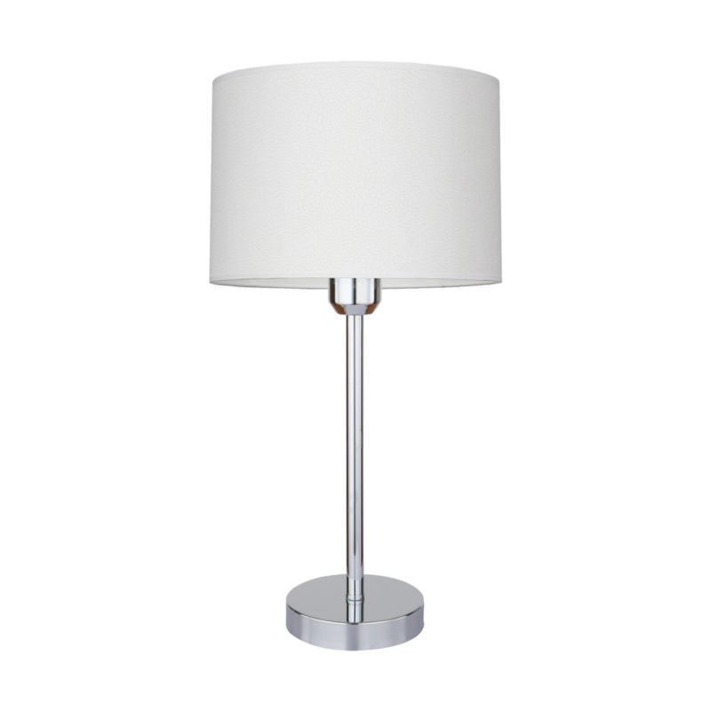 SPOT Light bordlampe 1xE27 maks. 40W med krombase og krokodillemønstret skærm, polsk producent, 1 stk.