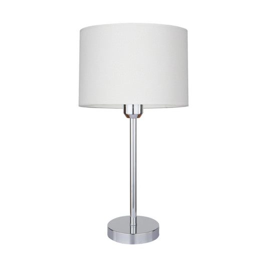 SPOT Light bordlampe 1xE27 maks. 40W med krombase og krokodillemønstret skærm, polsk producent, 1 stk.