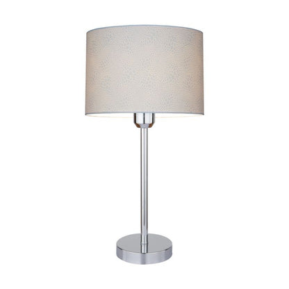 SPOT Light bordlampe 1xE27 maks. 40W med krombase og krokodillemønstret skærm, polsk producent, 1 stk.