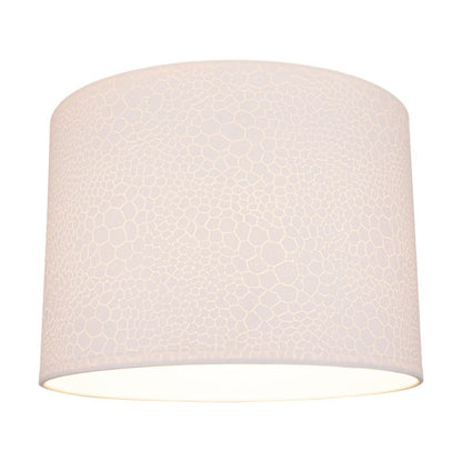 SPOT Light bordlampe 1xE27 maks. 40W med krombase og krokodillemønstret skærm, polsk producent, 1 stk.