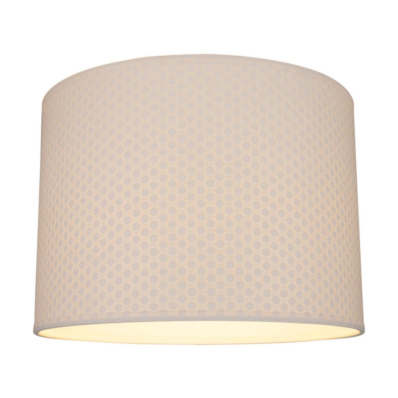 Bordlampe SPOT Light 1xE27 Max. 40W Kombination af krom og stof med prikmønster, polsk producent, 1 stk.