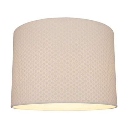 Bordlampe SPOT Light 1xE27 Max. 40W Kombination af krom og stof med prikmønster, polsk producent, 1 stk.