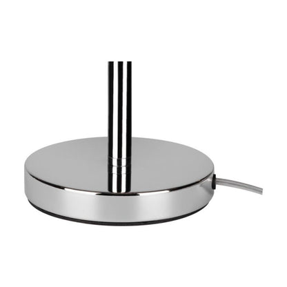 Bordlampe SPOT Light 1xE27 Max. 40W Kombination af krom og stof med prikmønster, polsk producent, 1 stk.