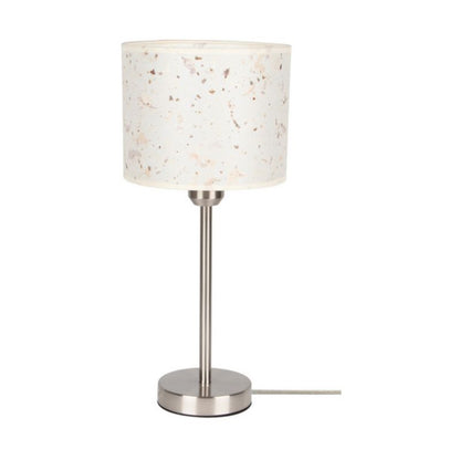 Bordlampe SPOT Light 1xE27 Maks. 40W Satin-Base med ECO-papirskærm, Polsk Producent, 1 stk.