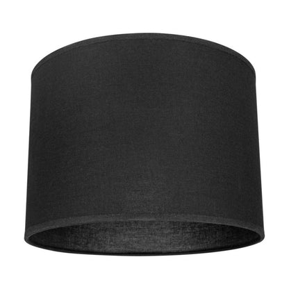 SPOT Light bordlampe 1xE27 maks. 40W med subtil satin og sort stofskærm – polsk producent, 1 stk.