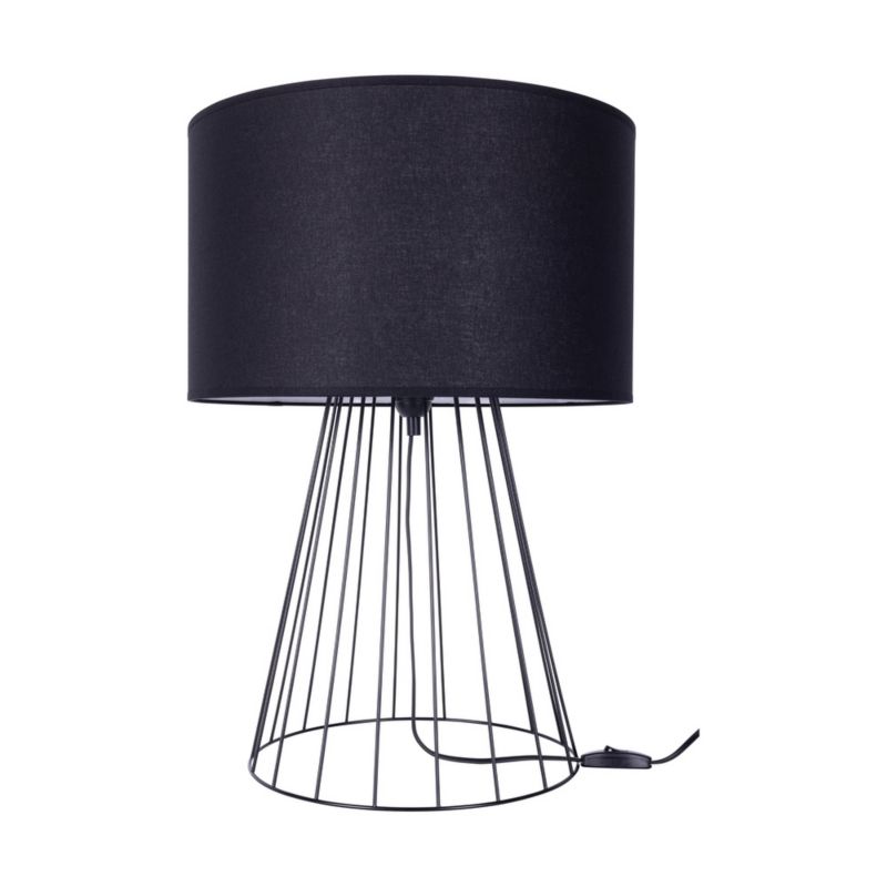 SPOT Light bordlampe 1xE27 maks. 60W klassisk sort komposition fra polsk producent, 1 stk.