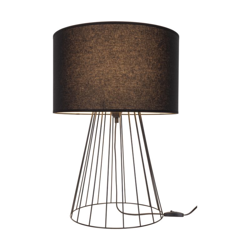 SPOT Light bordlampe 1xE27 maks. 60W klassisk sort komposition fra polsk producent, 1 stk.