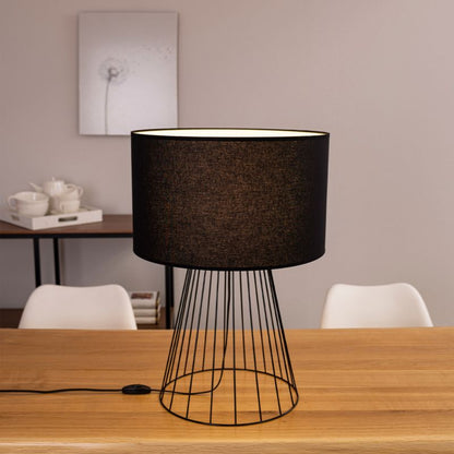 SPOT Light bordlampe 1xE27 maks. 60W klassisk sort komposition fra polsk producent, 1 stk.