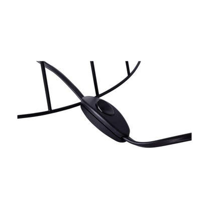 Bordlampe SPOT Light 1xE27 Max. 60W Komposition af Sort med Hvid Skærm, Polsk Producent, 1 stk.