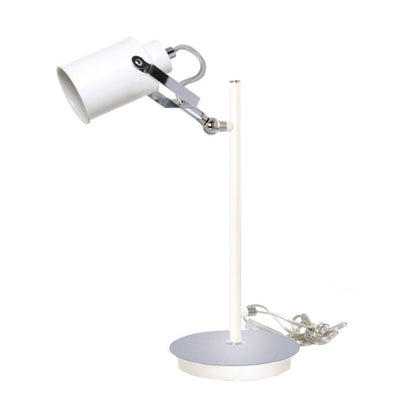 SPOT Light bordlampe 1xE27 maks. 60W i klassisk stil med krom- og hvidt finish, polsk producent, 1 stk.