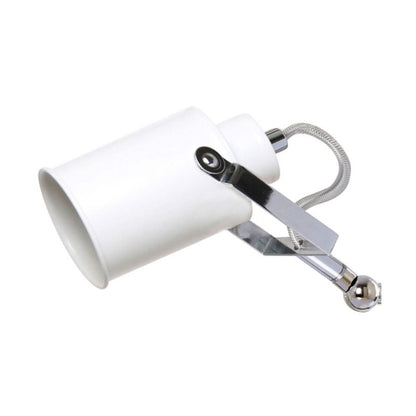SPOT Light bordlampe 1xE27 maks. 60W i klassisk stil med krom- og hvidt finish, polsk producent, 1 stk.