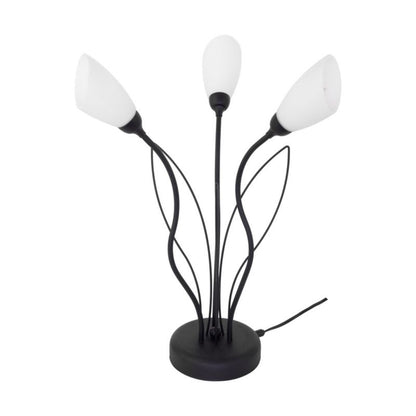 SPOT Light bordlampe 3xG9 maks. 6W LED – subtil kombination af sort og hvidt glas, polsk producent, 1 stk.