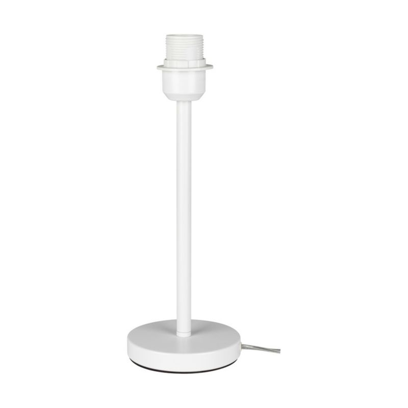 SPOT Light Amor bordlampe 1xE27 max. 40W Harmonisk kombination af hvid og gråt stof, polsk producent, 1 stk.
