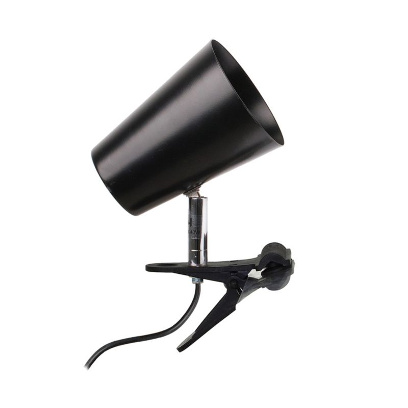 Spot Light bordlampe med klemme 1xE14 maks. 40W elegant sort, polsk producent, 1 stk.