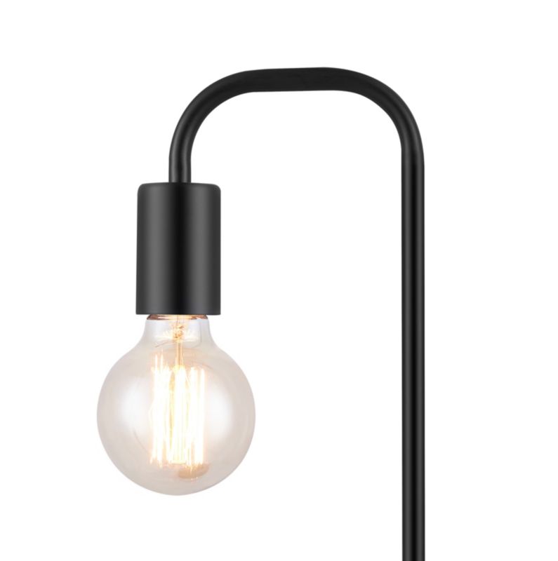 Ghlin gulvlampe 1-punkts E27 mat-sort