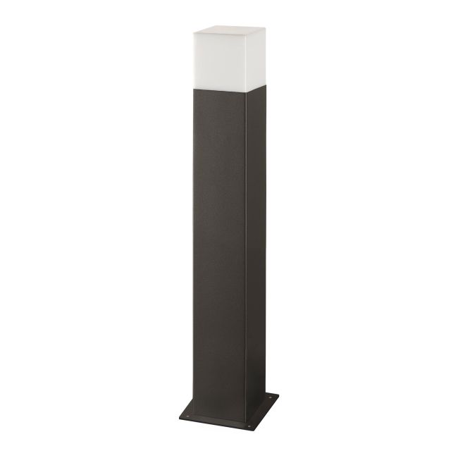 Stålampe Polux New York 12 W E27 IP44 44 cm Grå