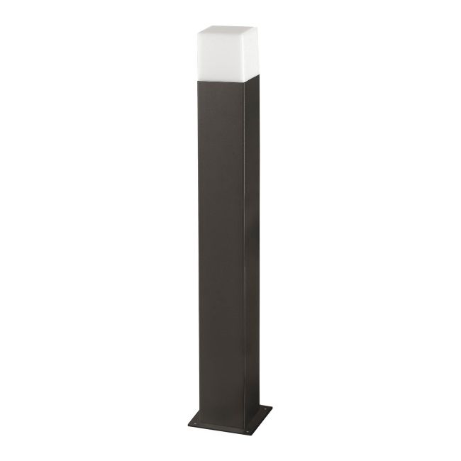 Stålampe LED New York 12 W E27 IP44 74 cm Grafit