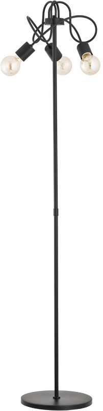 Gulvlampe Tango 3 x 60 W E27 sort