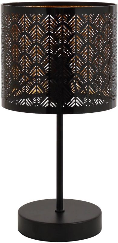 Stående lampe Tuluza 1-punkts E27 sort