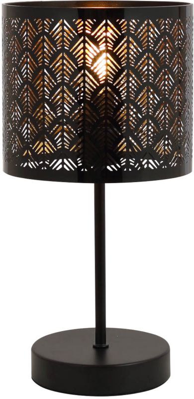 Stående lampe Tuluza 1-punkts E27 sort