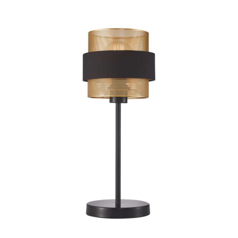 Bans bordlampe 1 x E27 sort/guld