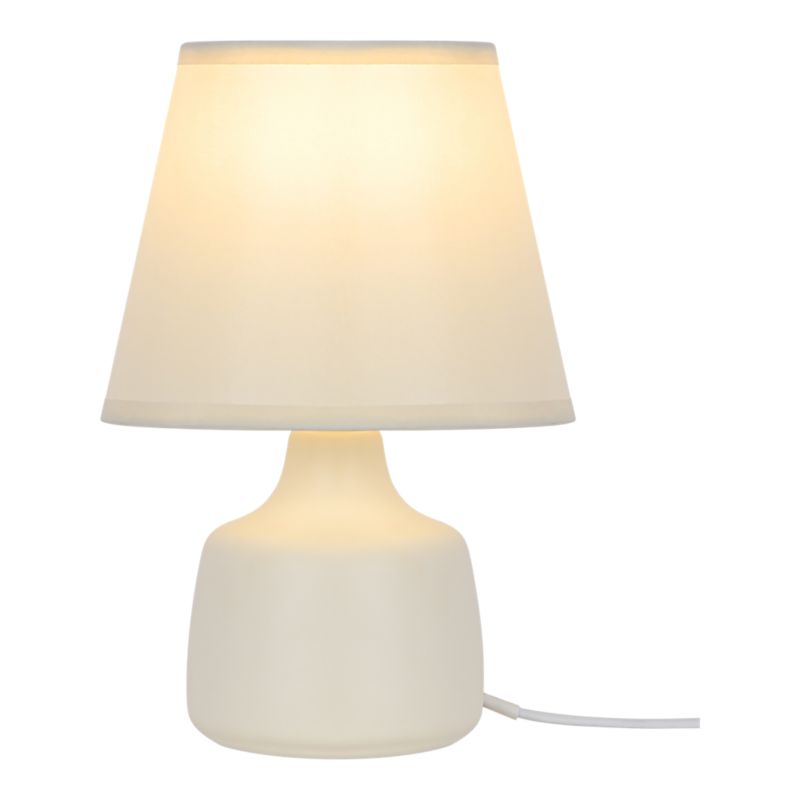 Bordlampe Keramik 1xE14 Hvid 230 mm