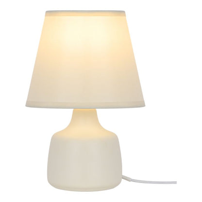 Bordlampe Keramik 1xE14 Hvid 230 mm