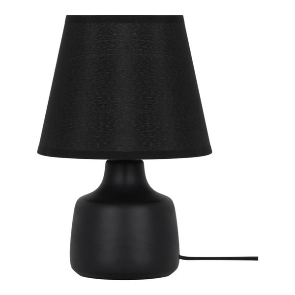 Bordlampe Keramik 1xE14 Sort 230 mm