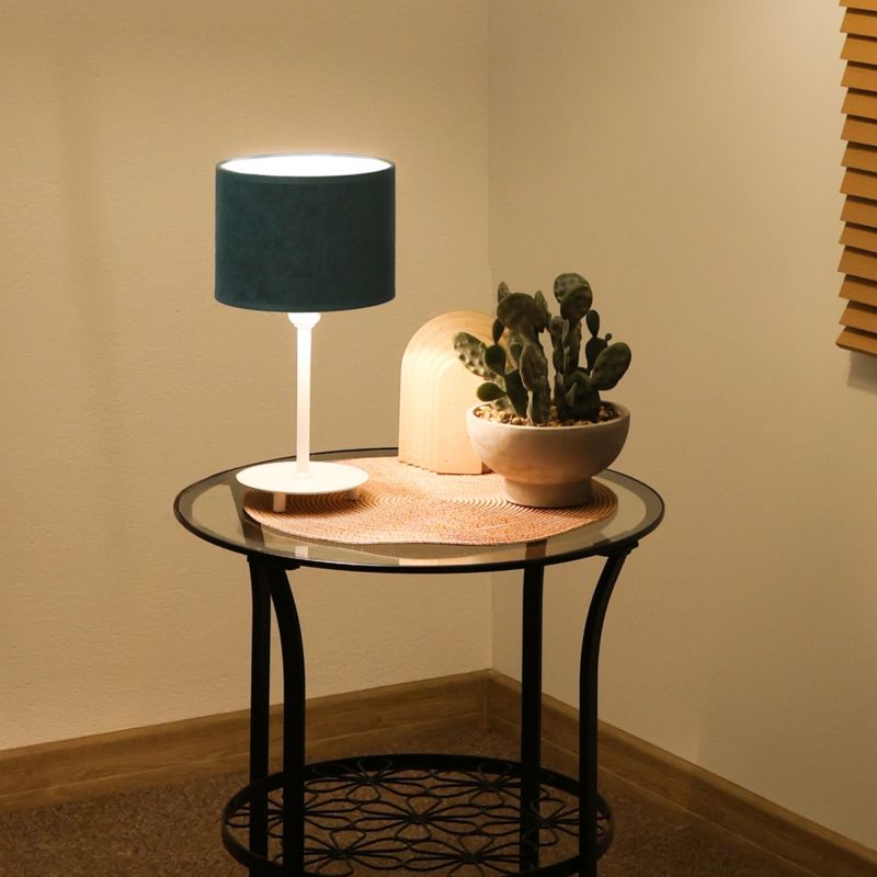 Bordlampe Duolla Bristol 1-punkts E14 Grøn