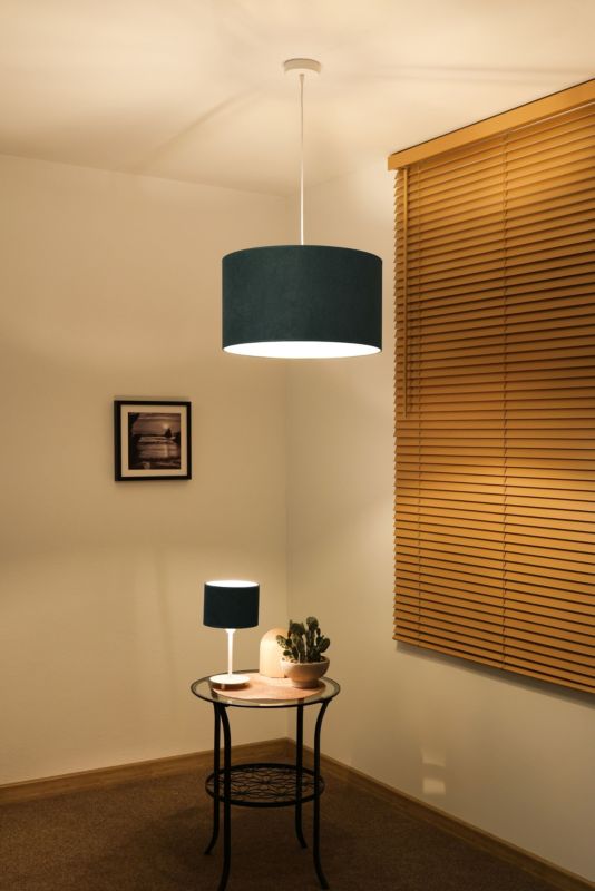 Bordlampe Duolla Bristol 1-punkts E14 Grøn
