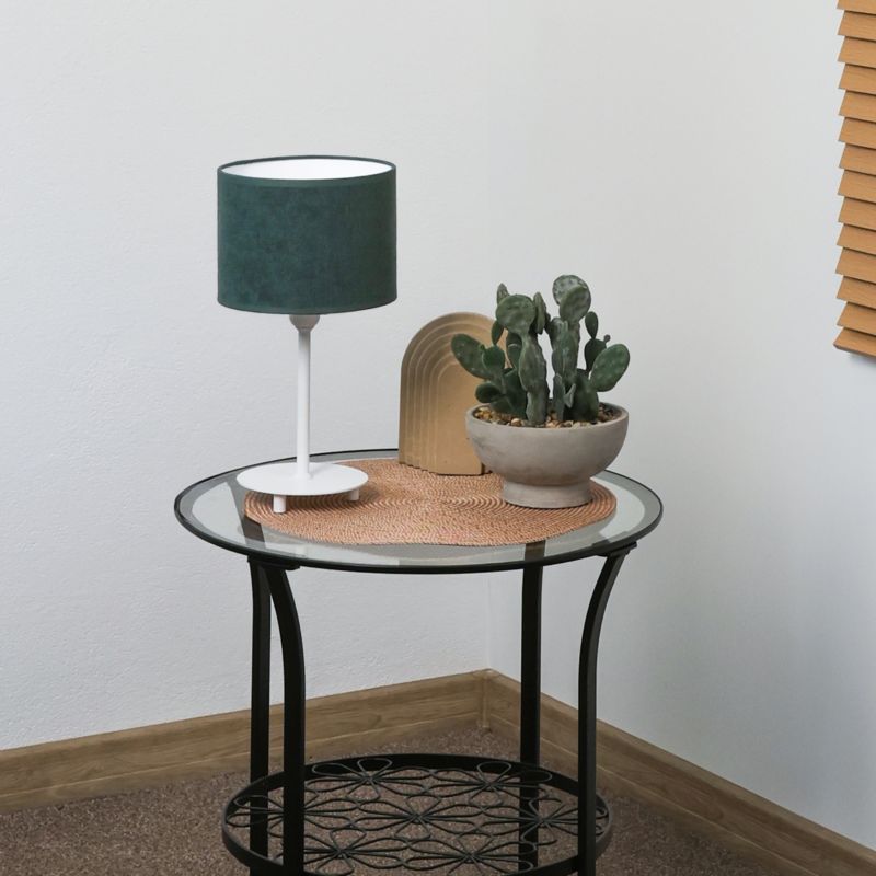 Bordlampe Duolla Bristol 1-punkts E14 Grøn