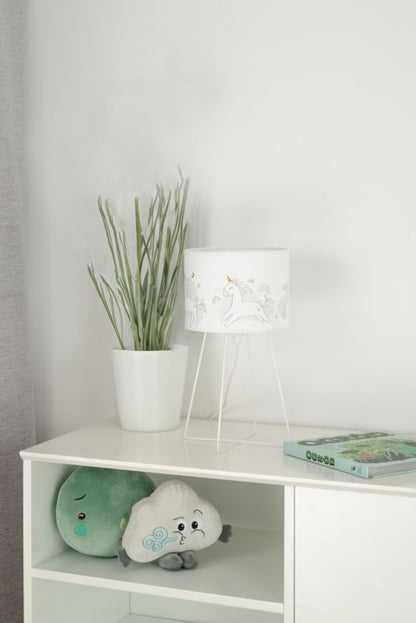 Duolla bordlampe med enhjørningemotiv 1 x E27