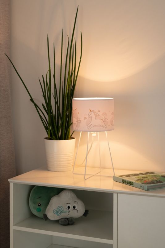 Duolla bordlampe med enhjørningemotiv 1 x E27